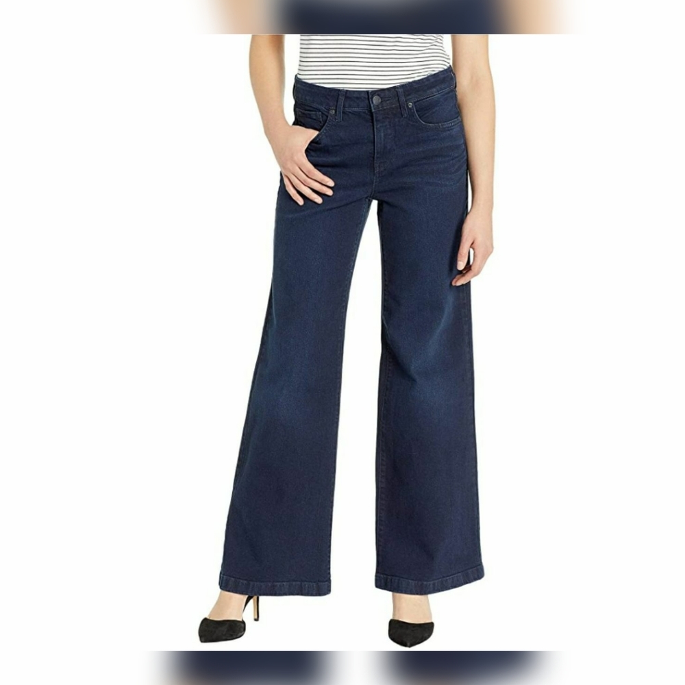 NYDJ Wide Leg Trousers in Bixby 10S
